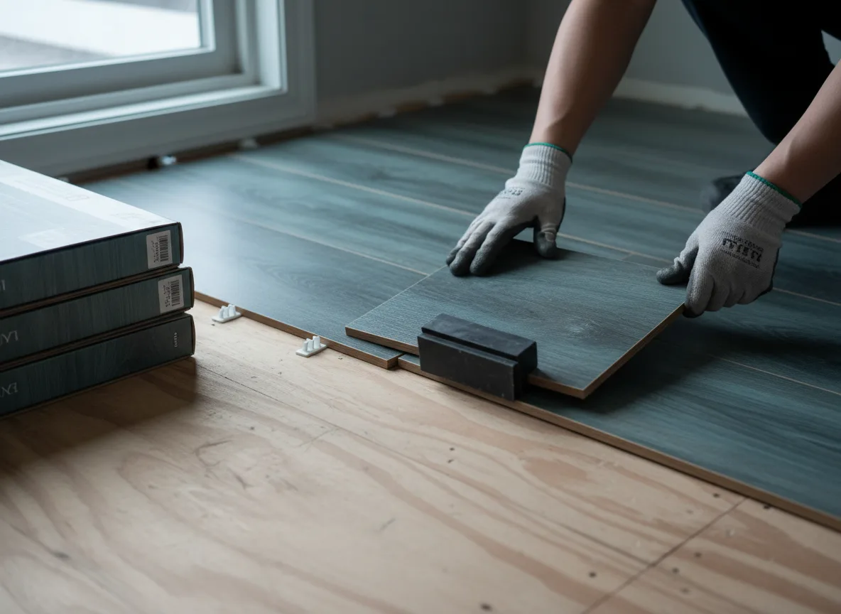 Luxury Vinyl Plank Installation company in Foss, OK